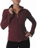  : Beyond Yoga Supplex Original Jacket (Eggplant, X-Small)