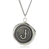 Pyrrha Wax Seals Letter J Necklace