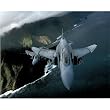 (16x20) F-4 Phantom (Over Water) Art Poster Print