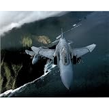 (16x20) F-4 Phantom (Over Water) Art Poster Print