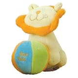Tuc Tuc Lion Plush Soft Baby Rattle and Teething Toy. Circus Collection. 4.5