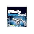 Gillette SensorExcel Cartridges, 5-Count (Pack of 2)