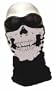 Scaldacollo Tubo Neck Warmer Cranio Skull Ghost Microfibra - Multifunctionnal Headwear 12 modi di indossare 12 in 1 - Call Of Duty COD Modern Warfare Black Ops Battlefield 3 Xbox360 Ps3 Ps4 - Airsoft Paintball Motorcycle Biker