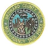 Broward County Sheriff Task Force Patch