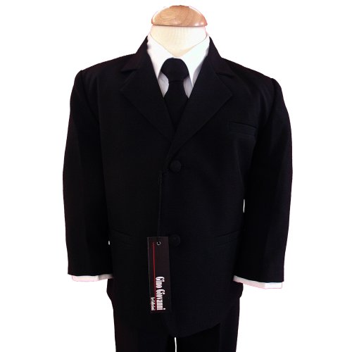 Gino Giovanni Formal Boy Black Suit From Baby to Teen
