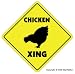 CHICKEN CROSSING -Sign- xing signs rancher farmer gift