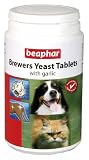 Beaphar Brewers Yeast Tablets with Garlic 250 Tablets (Pack of 3, Total 750 Tablets)
