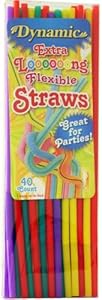Extra Long Flexible Straw 24 Pack: 960 Total Straws!
