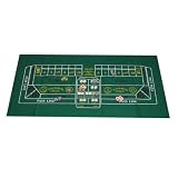 Craps Layout 36 x 72 inch - Casino Craps Supplies