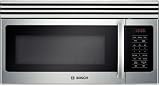 Bosch 300 Series: HMV30 1.6 cu. ft. Over-The Range Microwave Oven with 1000 Watts, 10 Microwave Power Levels, Automatic Shut Off and LCD Display