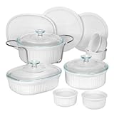 (FREE Shipping) Best price on French White 14 Piece Bakeware Set