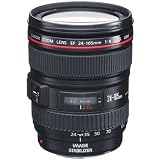 Canon EF 24-105mm f/4L IS USM AutoFocus Wide Angle Telephoto Zoom Lens - Grey Market