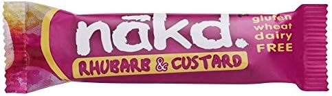 Nakd Rhubarb & Custard Bars (35g) - Pack of 2