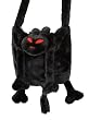 Hell Bunny Faux Fur 'Evil Bunny' Bag - Black