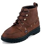 Men's Justin EVA Leather Cushion Comfortable Lace-Up Casual Chukka Boots