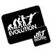 Evolution Of Fencing Premium Mousematt & Coaster Set