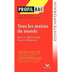 Profil Bac Tous les matins du monde