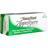 Fancy Feast Appetizers for Cats, White Meat Chicken and Flaked Tuna, 2-Ounce Tubs (Pack of 12)