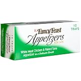 Fancy Feast Appetizers for Cats, White Meat Chicken and Flaked Tuna, 2-Ounce Tubs (Pack of... by Fancy Feast