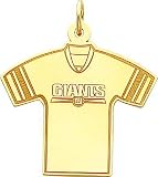 14K Gold NFL New York Giants Football Jersey Charm