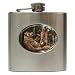 Limited Edition Violano Hip Flask Bears Drinking Beer