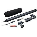 condenser microphones Audio Technica ATR 6550 Video Camera Condenser Shotgun Microphone Electronics condenser microphones