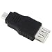 BestDealUK USB 2.0 A to Micro B Female / Male Adaptor