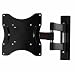 CHEETAH MOUNTS LCD TV ARTICULATING ARM WALL MOUNT FOR 23-37" DISPLAYS BLACK