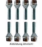 Produkt-Bild: DTSline Radschrauben Set (8 Stk.) M12x1,5 Kegelbund Kegel 60&deg; L&auml;nge: 28mm SW: 17mm