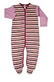 Green Baby Long Sleeve Sleepsuit (6 - 12 Months, Violet)