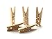 Generic Sturdy Natural Wood Clothespins 1 3/4