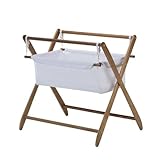 Cariboo Gentle Motions Bassinet in Teak