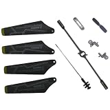 Syma S109g Full Set Replacement Parts, Main Blades, Tail Blade, Balance Bar, Spare Main Grips,connect Buckle,main Shaft by Syma
