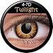 ColourVue Farbige Crazy fun Kontaktlinsen Twilight 1 Paar (2 Stück) Topqualität!!