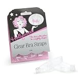 Hollywood Clear Bra Straps 2 Pair