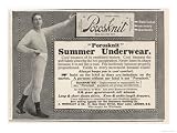 An Advertisement for Porosknit Men's Summer Underwear Giclee Poster Print, 32x24