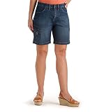 Lee Jeans Womens Missy Comfort Waist Welt Pocket Short