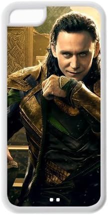Custom Loki Thor The Dark World Apple Iphone 5C Case Cover TPU Snap On Hard Plastic