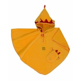 Moulin Roty Les Loustics Hooded Bath Towel and Mitt
