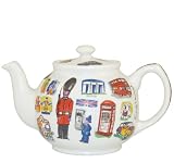 Churchill China James Sadler Teapot, England Tour, Giftboxed