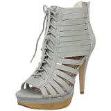 Miss Sixty Womens Jeri Open-Toe Ankle Boot