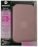 Exspect Breast Cancer Campaign Leather Slip Case with Diamonte for iPhone 3GS - Pink
