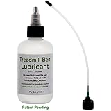100% Silicone Treadmill Belt Lubricant with Application Tube - Easy to Use for Full Belt Width Lubrication