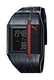 Puma - PU910501006 - Montre Homme - Quartz Digital - Cadran Noir - Bracelet Caoutchouc Noir