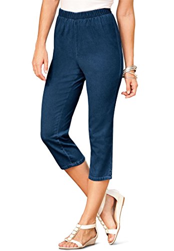 Women's Plus Size Stretch Capris
