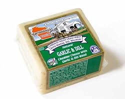 Garlic & Dill Cheddar Cheese by Wisconsin Cheese Mart
