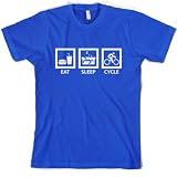 Eat Sleep Cycle - Mens T-Shirt - 7 Colours
