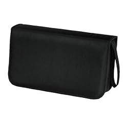 Hama CD-Wallet Nylon 80, Schwarz