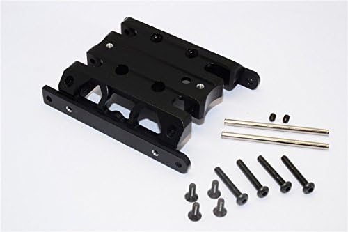 GPM RACING K5038B-BK ALUMINIUM CENTER GEAR BOX BOTTOM MOUNT - 1PC SET 1/10 RC Vaterra K5 Blazer Ascender