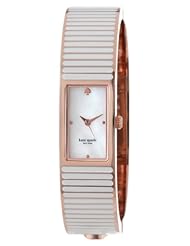 kate spade new york Womens 1YRU0184 Grosgrain White Carousel Watch
